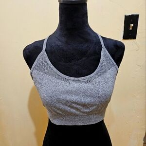 Grey Sports Bra